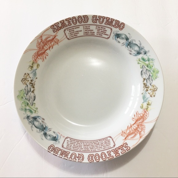 Ljngberg Collection Dining Ljungberg Seafood Gumbo Bowl New Orleans